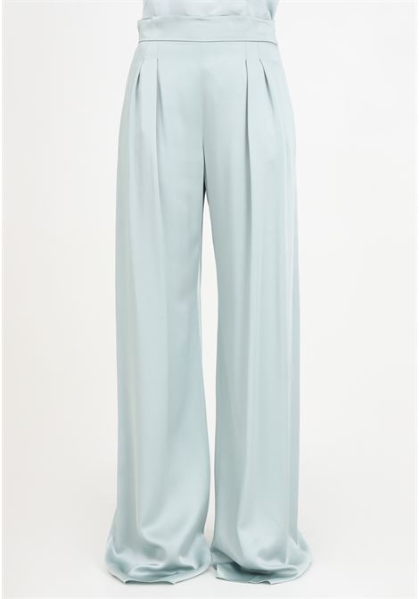 Aqua green women's trousers MAX MARA | 2416131033600004